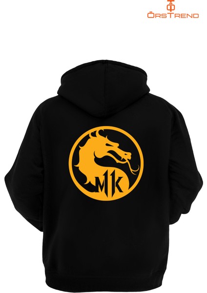 Mortal Kombat 11 Baskılı Unisex Kapşonlu Sweatshirt