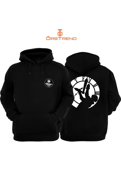 Geleceğe Dönüş Baskılı Unisex Kapşonlu Sweatshirt