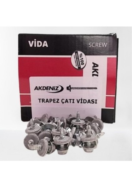 Trapez Çatı Vidası 4.8X19 (700 Ad.)