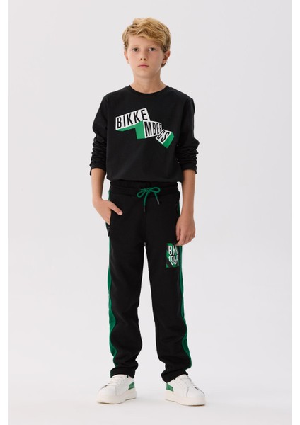 Bg Store Erkek Çocuk Siyah Eşofman Altı