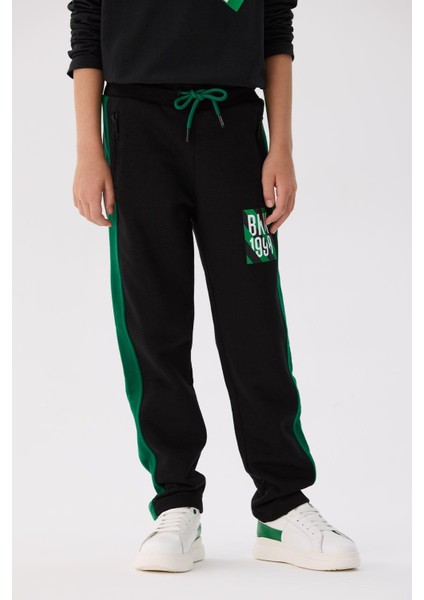 Bg Store Erkek Çocuk Siyah Eşofman Altı