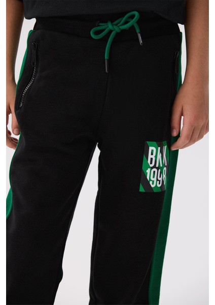 Bg Store Erkek Çocuk Siyah Eşofman Altı