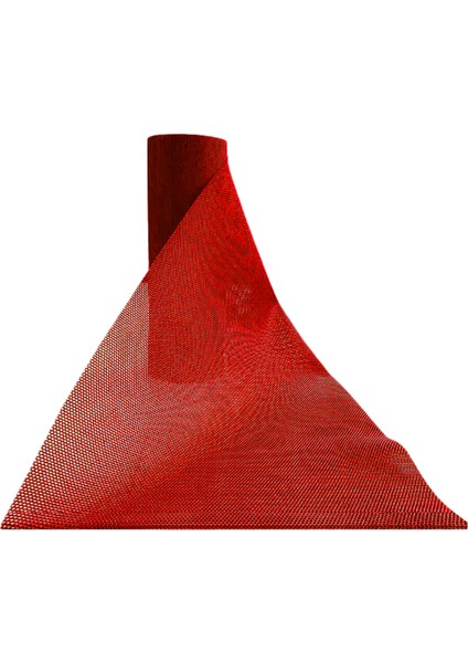 Petek Mat Kırmızı 4 mm x 90 cm 15 mt