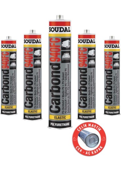 Poliüretan Mastik 280 ml 940FC Beyaz 161079
