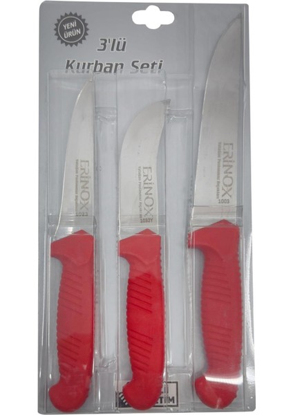 Kurban Bıçağı Seti 3 Lü fiyatları