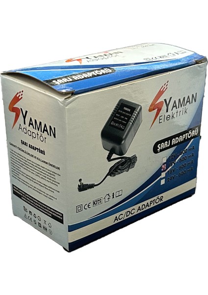 Şarj Adaptörü 24V 600MA Ac/dc fiyatları