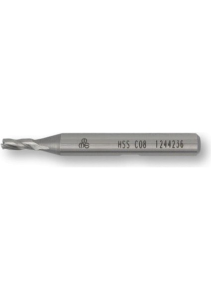 Mte Hsse Parmak Freze Kısa DIN844 9 mm 276180900