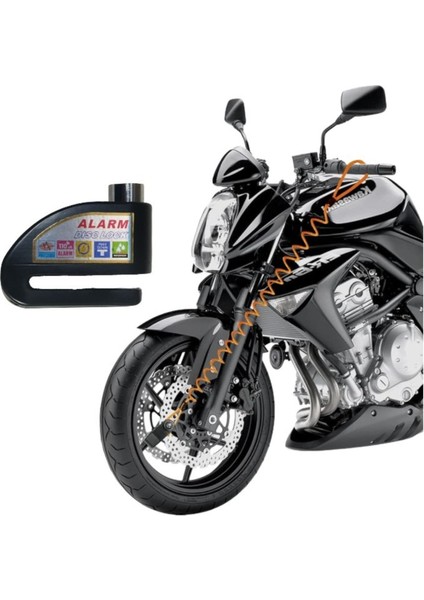 Alarmlı Motorbisiklet Kilidi YM-749-A modelleri
