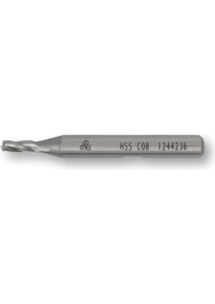 Mte Hsse Parmak Freze Kısa DIN844 8 mm 276180800