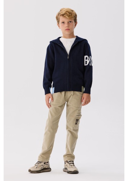 Bg Store Erkek Çocuk Lacivert Eşofman Üstü