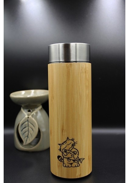 Kedi- Bamboo Termo Mug