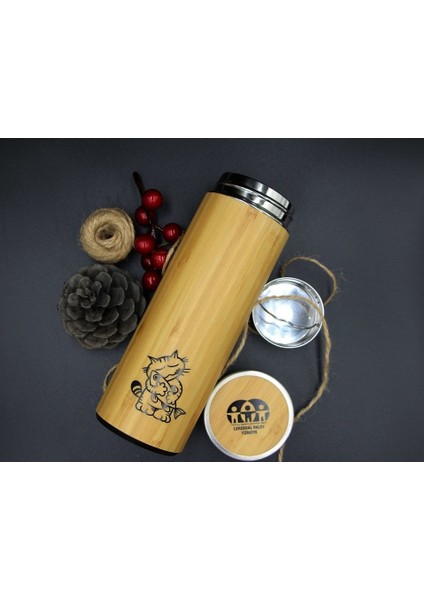 Kedi- Bamboo Termo Mug fiyatları