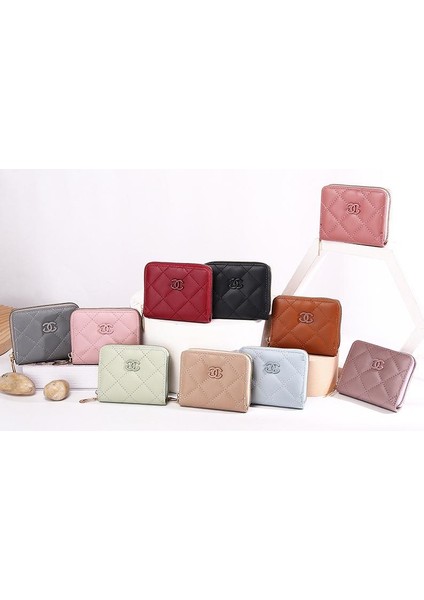 Cüzdan Kart Tutucu Yüksek Kaliteli Pu Kumaş Kentsel Cinsiyetsiz Stil , Gri (Yurt Dışından) fiyatları