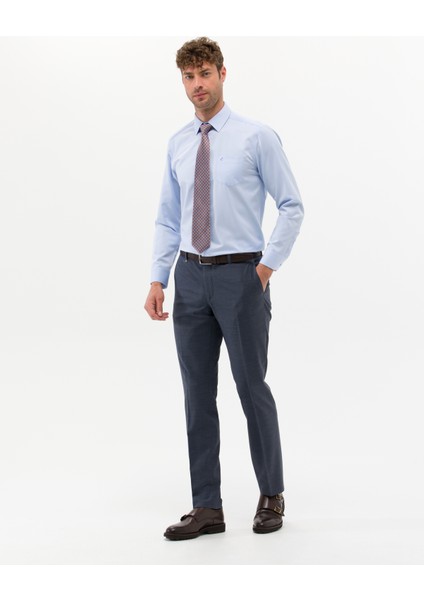 Erkek Koyu Mavi Kumaş Pantolon 50269245-VR032
