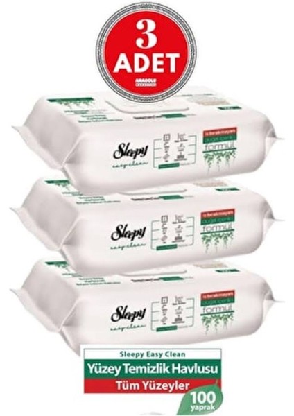 Easy Clean Yüzey Temizleme Mendili