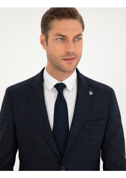 Erkek Lacivert Slim Fit Ceket 50291954-VR033 fiyatları