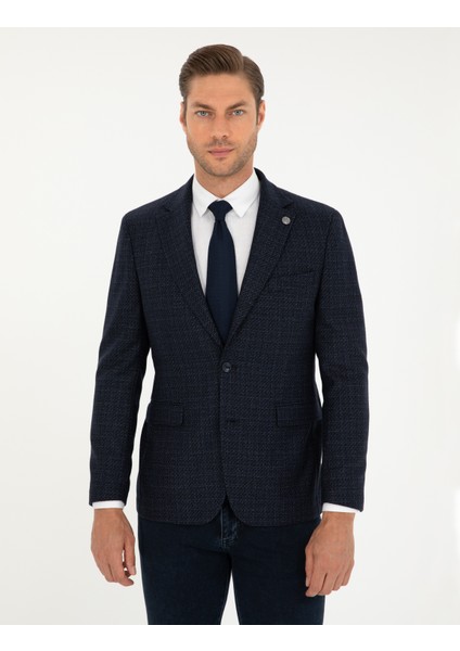 Erkek Lacivert Slim Fit Ceket 50291954-VR033 modelleri
