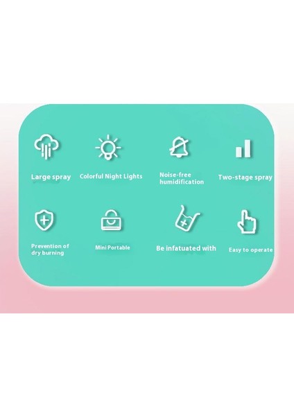 Buharlı Nemlendirici Ev ve Ofis Kullanımı Içın Büyük Kapasiteli 300 ml Tek Püskürtme Nozullu USB ile Çalışan Model (Suyun Bitmesini Önlemek Içın), Yeşil (Yurt Dışından)