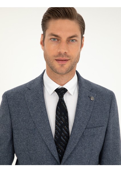 Erkek Lacivert Slim Fit Ceket 50291937-VR033 fiyatları