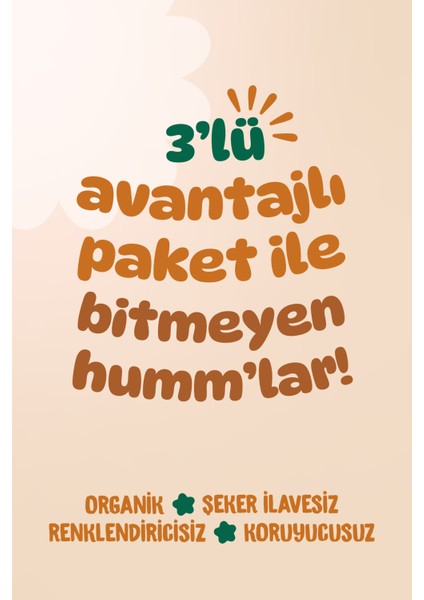 Organik Tuzlu Grissini & Kraker Atıştırmalık Paketi - 3 Adet (3 Çeşit)