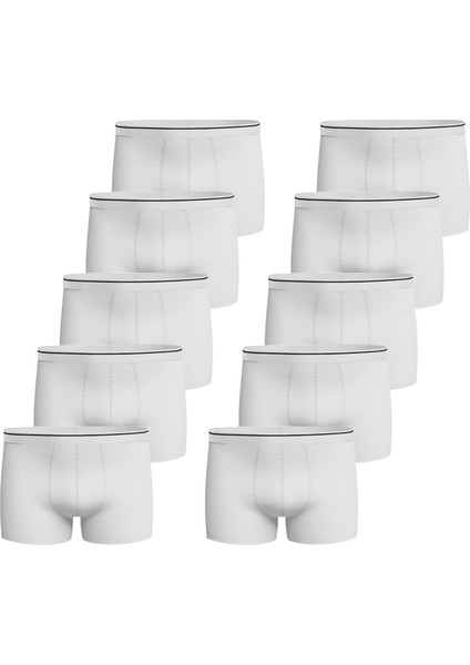 Erkek 10 Adet Likralı Slim Fit İnce Kumaş Günlük Kullanıma Uygun Özel Paketinde Ekonomik Boxer fiyatları