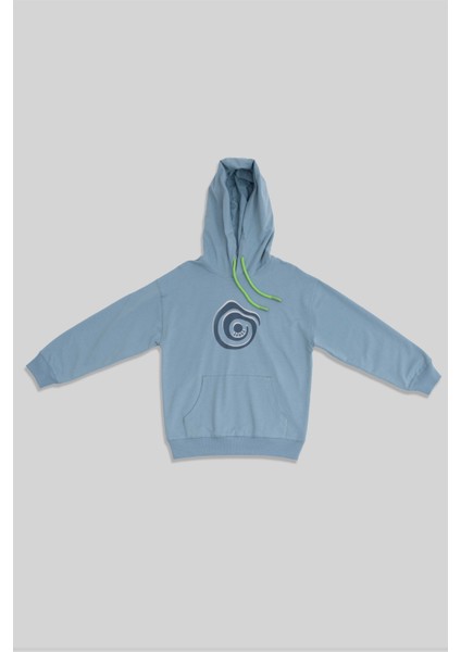 Platon Açık Mavi Baskılı Pamuklu Erkek Çocuk Sweatshirt modelleri