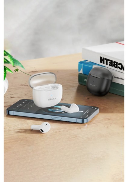 Air7 Gürültü Azaltma Enc 4 Mikrofonlu Bluetooth 5.3 Tws Kulaklık Beyaz