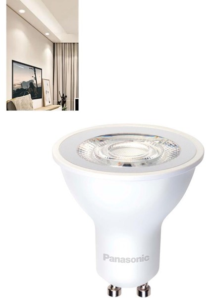 4W (50W) LED Spot Ampul Gün Işığı 4000K - GU10 Duy - Çanak Lamba - Avize Ampulu