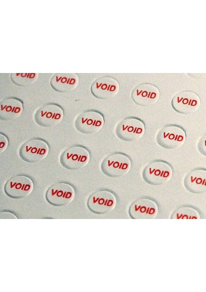 Gjob Vida Garanti Etiketi 4 mm 130 Adet