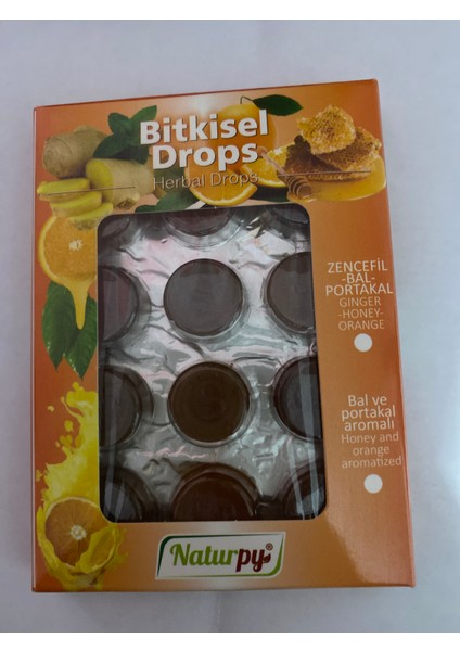 Bitkisel Ballı-Portakallı Pastil Şeker