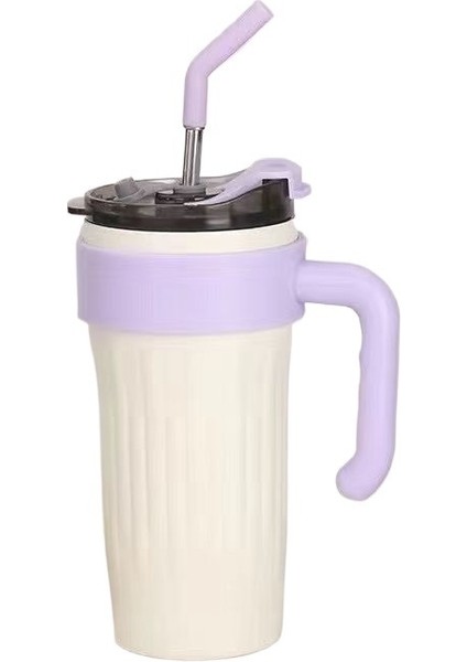 Paslanmaz Çelik Taşınabilir Saman Saplı Içme Bardağı (Yurt Dışından)