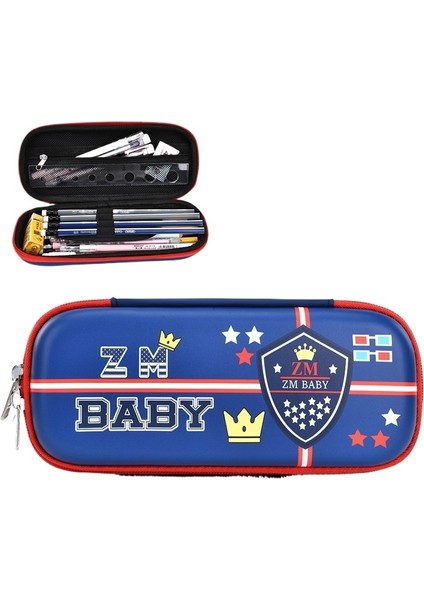 Susam Bebek Öğrenci Kalem Çantası Kalem Kutusu Pu Kırtasiye Kutusu Hafif, Dayanıklı ve Düşmeye Dayanıklı (Yurt Dışından)