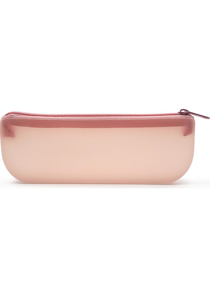 Yarı Saydam Silikon Kalem Çantası Öğrenci Kalem Kırtasiye Kutusu Saklama Çantası Yaratıcı Silikon Kalem Çantası (Yurt Dışından)