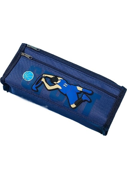 Karikatür Kalem Kutusu Erkek Kırtasiye Kutusu Ilkokul Öğrencisi Kalem Kutusu Kalem Çantası Çocuk Çok Fonksiyonlu Kalem Çantası (Yurt Dışından)