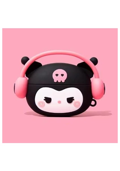 Samsung Galaxy Buds3 Pro Ile Uyumlu Sanrio Figürlü Silikon Kılıf