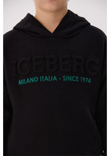 Bg Store Erkek Çocuk Siyah Sweatshirt