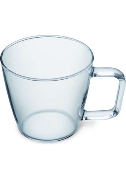 2'li Çay Fincan 0,25LT Kupa Ince Cam Keyifli Içim Kahve Soğutmaz
