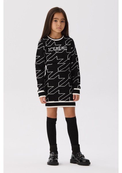 Bg Store Kız Çocuk Siyah Etek