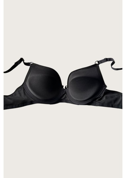 Aria's Closet Mikro Kumaş Push Up Dolgulu Balenli Günlük Tek Destekli Sütyen indirimleri