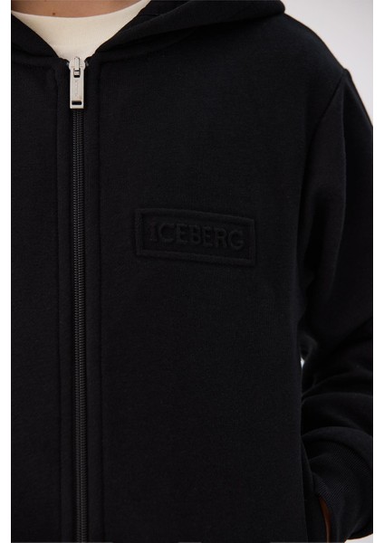 Bg Store Erkek Çocuk Siyah Eşofman Üstü
