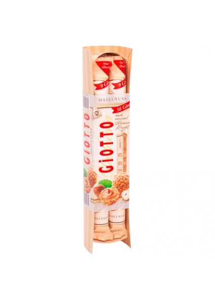 Giotto Haselnuss Fındıklı-Yağsız Süt Krema Dolgulu 4'lü Çikolata