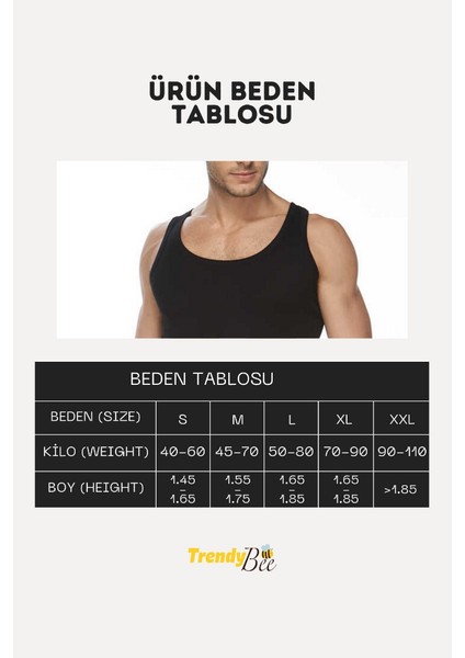 Erkek Premium Pamuklu Klasik Ribana Atlet 6'lı Paket indirimleri