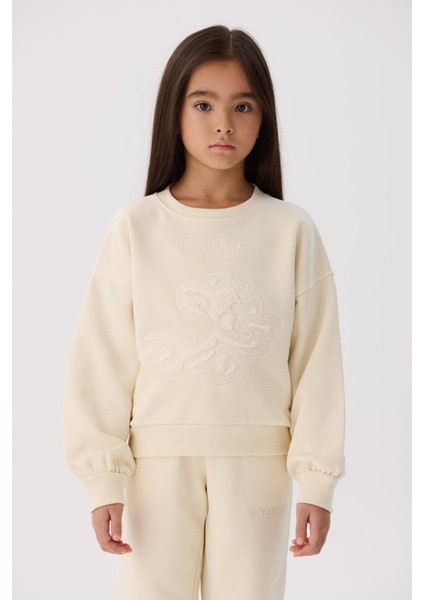Bg Store Kız Çocuk Bej Sweatshirt fiyatları