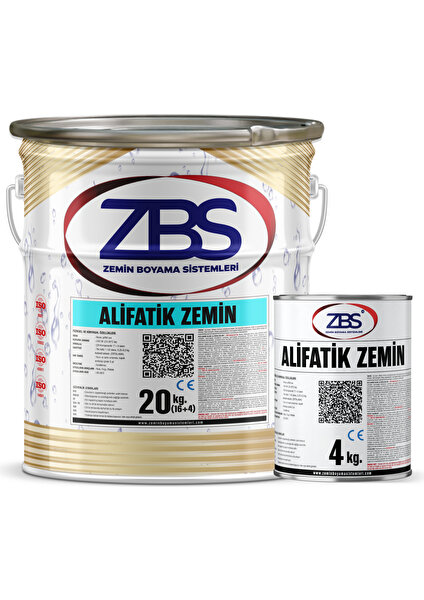 Alifatik Zemin Boyası 20 Kg. - Ral 6024 Yeşil