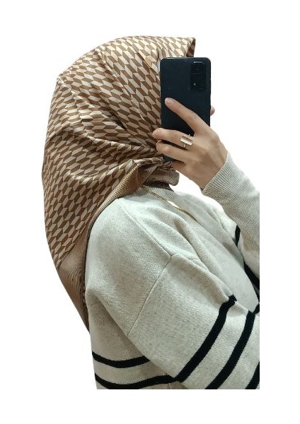 İ-3835 Twill Ipek Eşarp