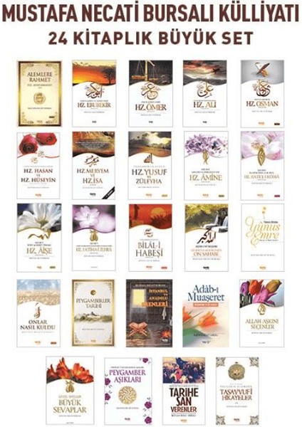 Mustafa Necati Bursalı - 24 Kitaplık Seti