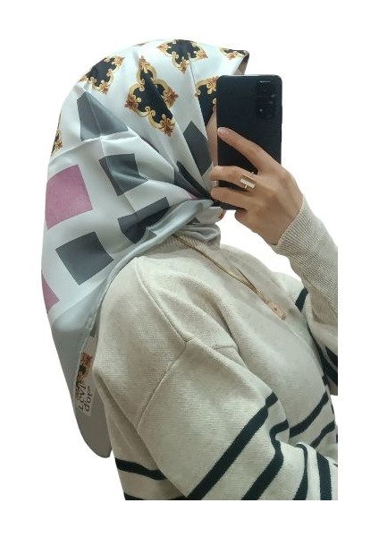 İ-3849 Twill Ipek Eşarp