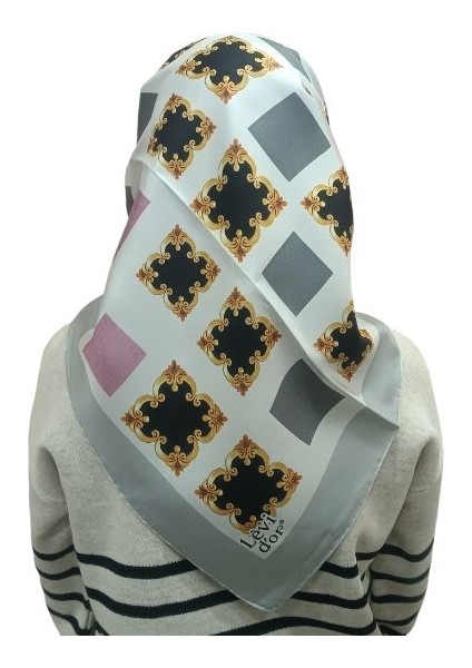 İ-3849 Twill Ipek Eşarp