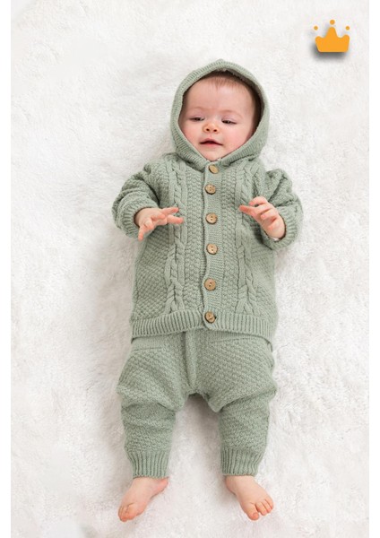 Triko Hırka Içi Velsoft Pantolon Içi Astarlı Kız Erkek Bebek Takım 2805 indirimleri