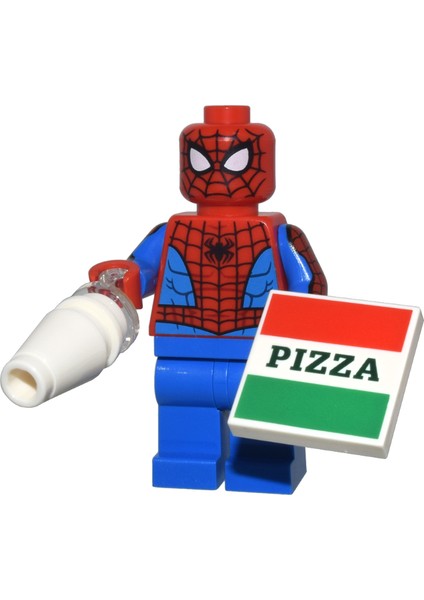 Spider-Man 2024 Mikro Yapılar - (Day 1) - Spider-Man With Pizza Box